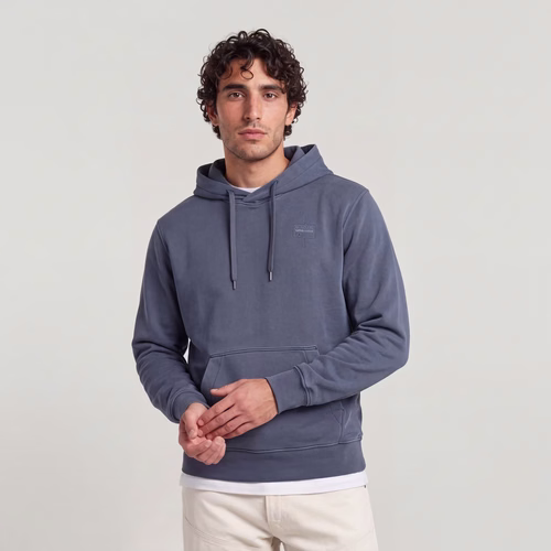 Logo Overdyed Hooded Sweat - Men - G-Star RAW - Modalova