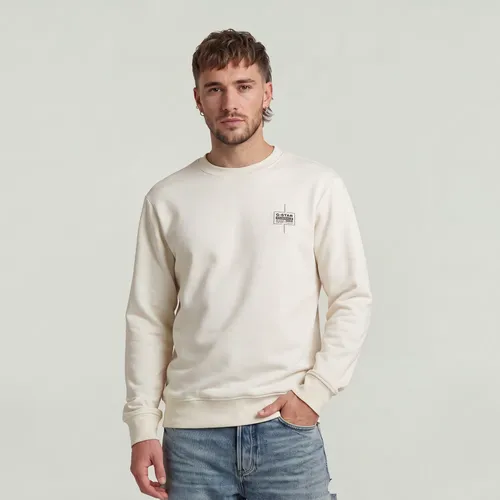 Logo Sweater - Beige - Men - G-Star RAW - Modalova