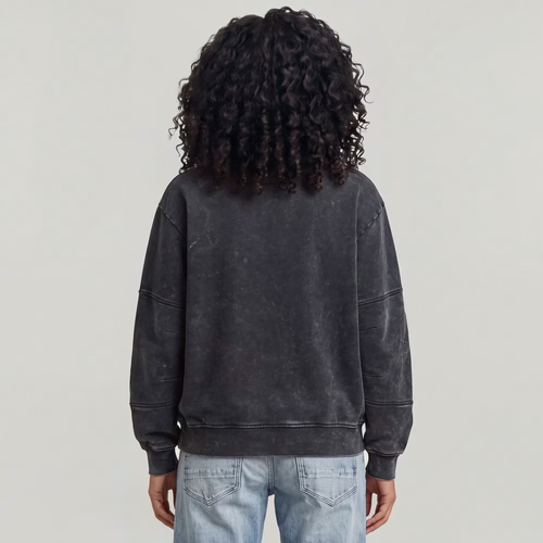 Sudadera 3D A-Line - Negro - Mujer - G-Star RAW - Modalova