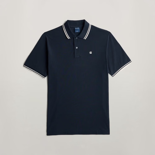 Striped Collar Polo - Men - G-Star RAW - Modalova