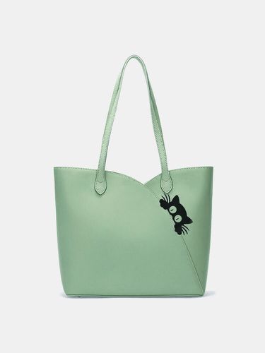 Women Cat Pattern Multifunction Shoulder Bag Handbag - Brenice - Modalova