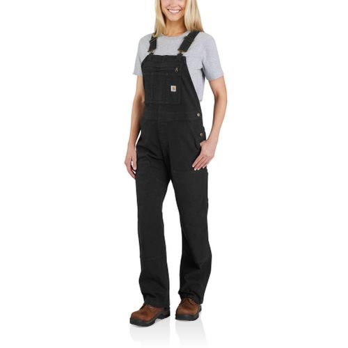 S Salopette - rugged flex™ loose fit canvas bib overall - Noir - XS - Carhartt - Modalova