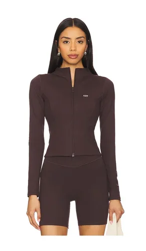 The Curve Jacket in Chocolate. - size S (also in L, XL, XS) - 437 - Modalova