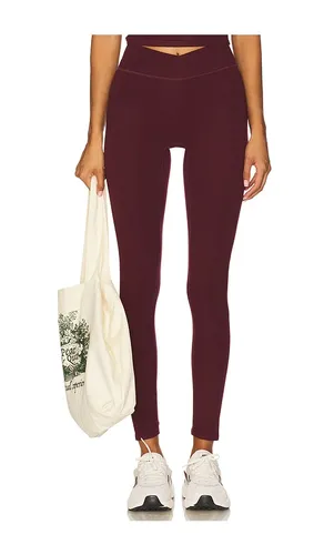 The V Legging in Burgundy. - size M (also in S, XL, XS) - 437 - Modalova