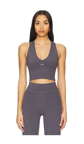 The V Tank Top in Grey. - size L (also in M, S, XL, XS) - 437 - Modalova