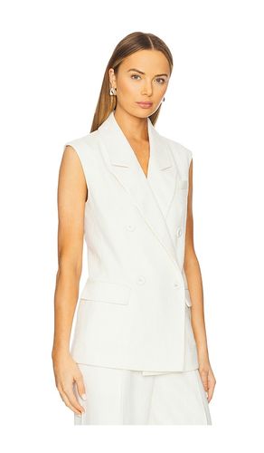 Georgia Oversized Waistcoat in Ivory. - size S (also in XS) - 4th & Reckless - Modalova
