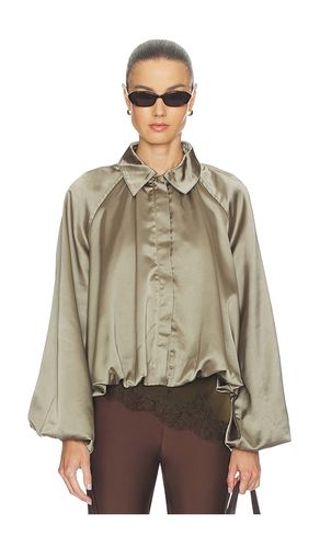 Abigail Bomber Jacket in Olive. - size M (also in S) - 4th & Reckless - Modalova