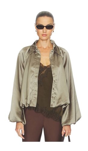 Abigail Bomber Jacket in Olive. - size M (also in S) - 4th & Reckless - Modalova