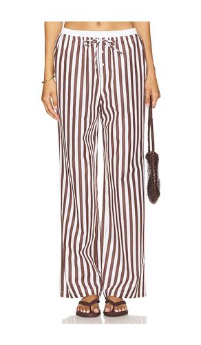 Rianna Trouser in Brown. - size L (also in M, S, XL, XS) - 4th & Reckless - Modalova