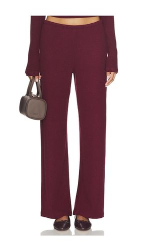 Emmy Trousers in Burgundy. - size L (also in M, S, XL, XS) - 4th & Reckless - Modalova