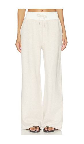 Josefina Wide Leg Jogger in Beige. - size XS (also in S, M) - 4th & Reckless - Modalova