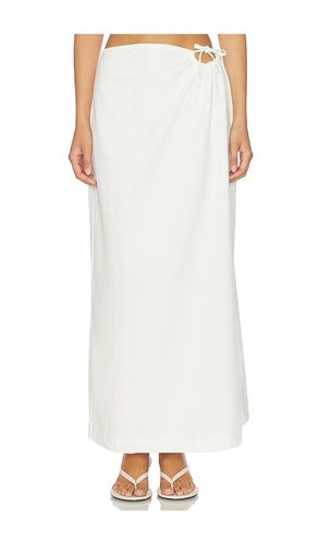Brody Linen Blend Skirt in . - size L (also in S, XS) - 4th & Reckless - Modalova
