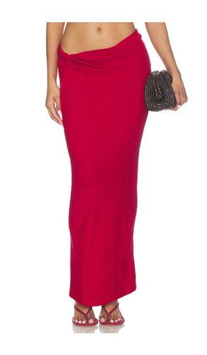 Sofi Jersey Knit Skirt in Red. - size L (also in M, S, XS) - 4th & Reckless - Modalova