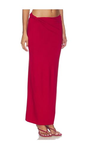Sofi Jersey Knit Skirt in Red. - size L (also in M, S, XS) - 4th & Reckless - Modalova