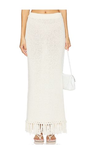Lauryn Knit Fringe Skirt in . - size S (also in XS) - 4th & Reckless - Modalova