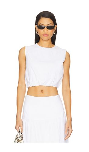 Selene Crop Top in White. - size L (also in M, S) - 4th & Reckless - Modalova