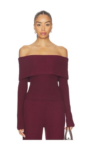 Emmy Top in Burgundy. - size L (also in M, S, XL, XS) - 4th & Reckless - Modalova