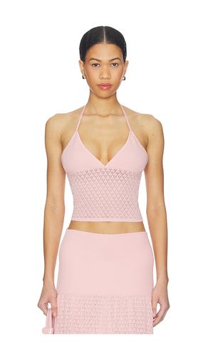 X REVOLVE Avani Knit Top in Pink. - size L (also in M, S, XL/1X, XS) - 4th & Reckless - Modalova
