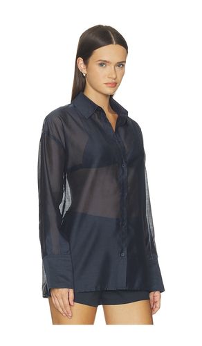 X REVOLVE Gracey Sheer Shirt in . - size L (also in M, S, XL, XS) - 4th & Reckless - Modalova