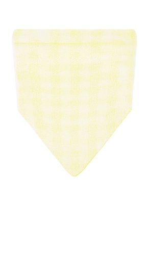 Rio Gingham Hair Scarf in Lemon - 525 America - Modalova