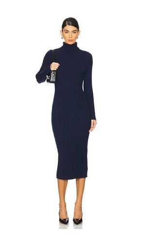 Kylie Rib Dress in Navy. - size L (also in M, S, XL, XS) - 525 - Modalova