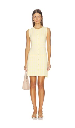 Ember Button Front Dress in Lemon. - size M (also in S, XS) - 525 America - Modalova