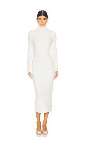 Kylie Rib Dress in Cream. - size L (also in M, S, XL, XS) - 525 - Modalova