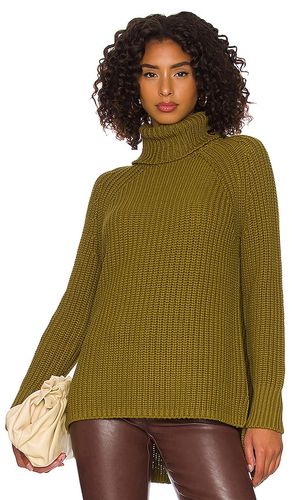 Jersey turtleneck shaker pullover en color verde oliva talla M en - Olive. Talla M (también en XS) - 525 - Modalova