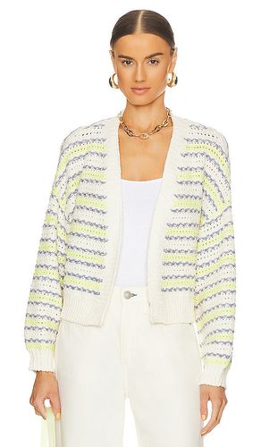 Crimped mixed cardi in color ivory size L in - Ivory. Size L (also in M, S, XL, XS) - 525 - Modalova