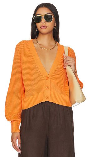 Rumi Shaker Cardigan in Orange. - size L (also in M, S, XL, XS) - 525 - Modalova