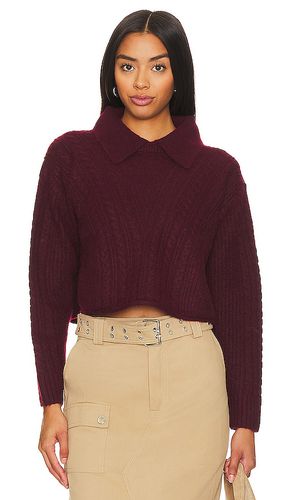 Alicia sweater in color burgundy size L in - Burgundy. Size L (also in M, S, XS) - 525 - Modalova