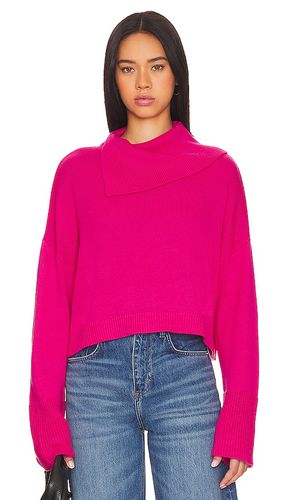 Lily Split Turtleneck Sweater in Fuchsia. - size L (also in XS) - 525 - Modalova