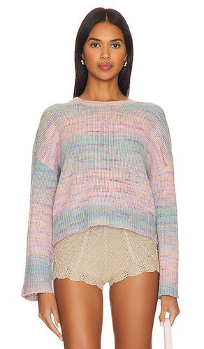 Liyan Space Dye Crew Neck Pullover Sweater in Pink. - size L (also in XL) - 525 - Modalova