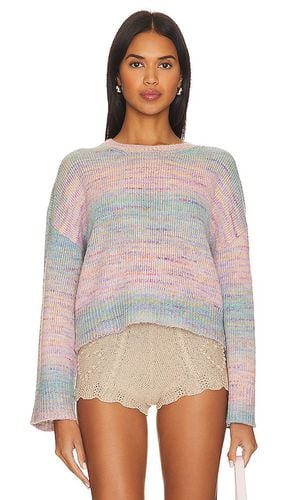 Liyan Space Dye Crew Neck Pullover Sweater in . Taglia XS - 525 - Modalova