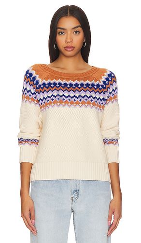 Jen Fair Isle Pullover Sweater in Cream. - size L (also in M, S, XS) - 525 - Modalova