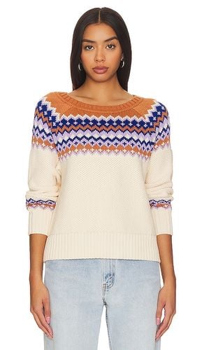 Jen Fair Isle Pullover Sweater in Cream. - size L (also in M, XS) - 525 - Modalova