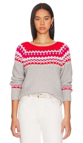 Jen fair isle pullover sweater in color grey,red size L in - Grey,Red. Size L (also in M, S, XS) - 525 - Modalova