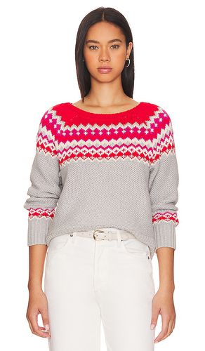 Jen Fair Isle Pullover Sweater in Grey,Red. - size L (also in M, S, XS) - 525 - Modalova