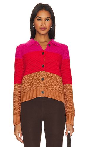 Joanna Colorblocked Honeycomb Cardigan in . Taglia XS - 525 - Modalova