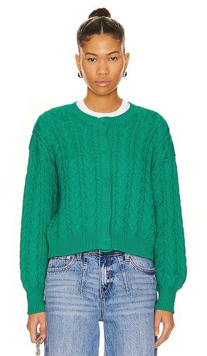 Brooke Allover Cable Cardigan in . Size XL - 525 - Modalova