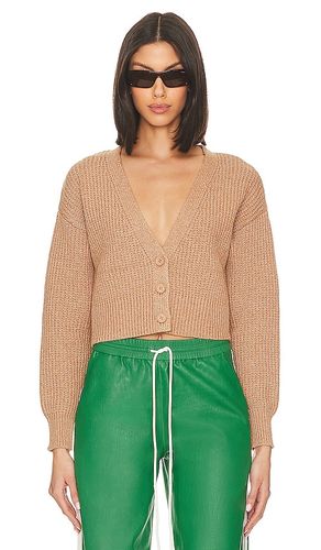 Jenny Cropped Cardi in Brown. - size L (also in M, XL) - 525 - Modalova