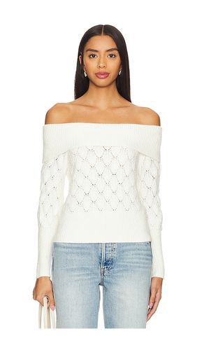 Camila Off The Shoulder Pullover in Cream. - size M (also in S, XS) - 525 - Modalova