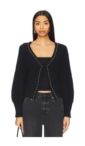 Gianna Pearl Cropped Cardigan in . - size L (also in M, S, XL, XS) - 525 - Modalova