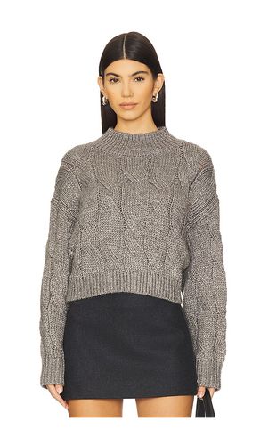 Lola Lurex Cable Cropped Pullover in . Size M, S, XL, XS - 525 - Modalova