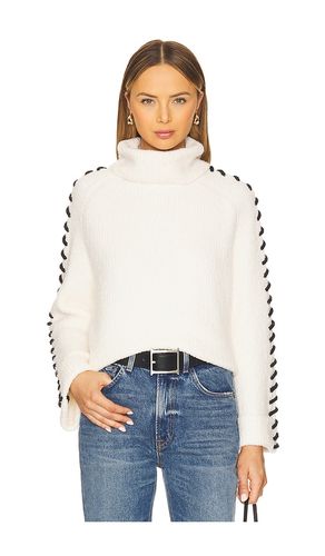 Vida Boucle Whip Stitch Pullover in Cream. - size M (also in S, XS) - 525 - Modalova