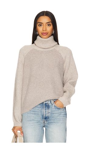 Mckenzie Mixed Media Removable Collar Pullover in Grey. - size S (also in XS) - 525 - Modalova