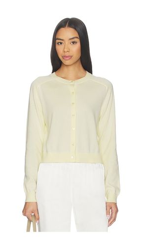 Cleo Saddle Shoulder Cardigan in Ivory. - size L (also in XL) - 525 America - Modalova