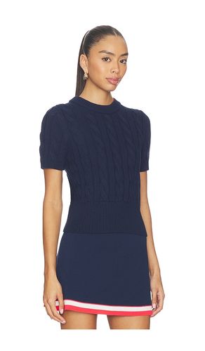 Sky Cable Crew Neck Pullover in Navy. - size S (also in XS) - 525 America - Modalova