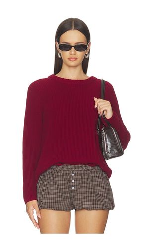 Jane Pullover Sweater in Burgundy. - size L (also in M, S, XL, XS) - 525 America - Modalova