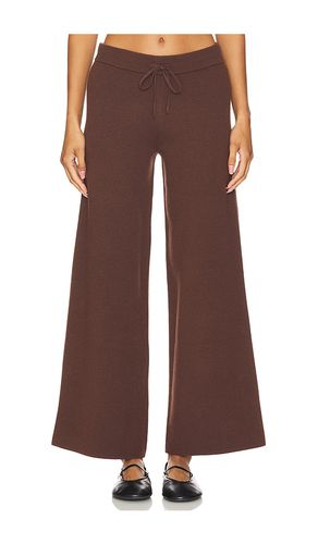 Miranda Wide Leg Pant in Brown. - size L (also in M, S, XL, XS) - 525 - Modalova